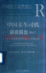 中国卡车司机调查报告 No.1