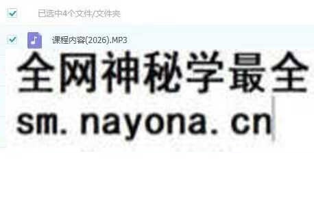 净远 四灵四兽法之生意旺财三法 音频+课件