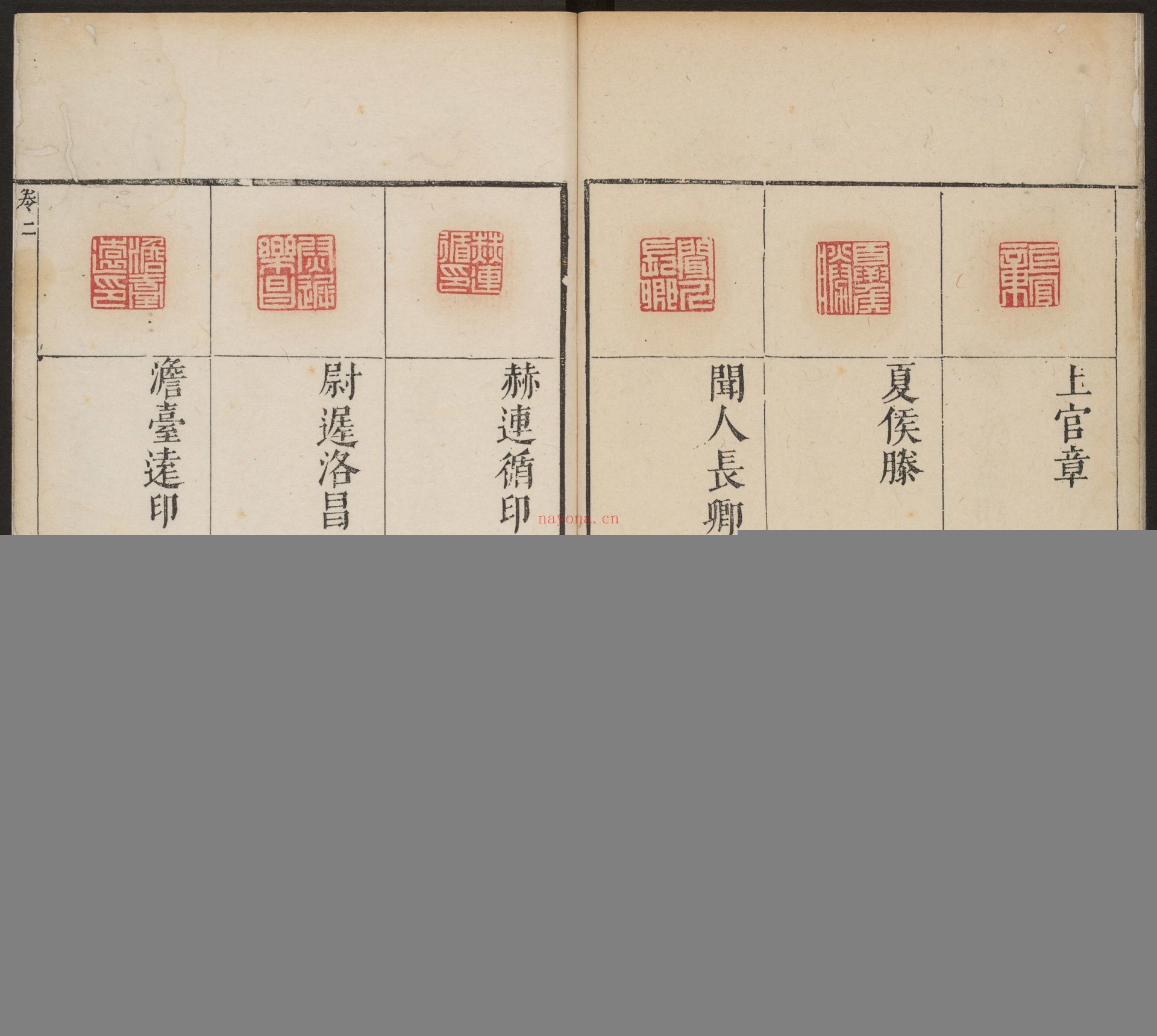 翰苑印林.四卷.明.吴日章编.明崇祯七年刊钤印本