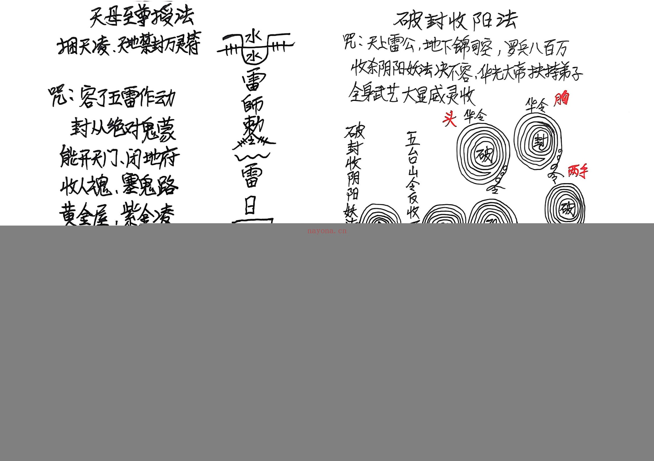 真武华光日常授法