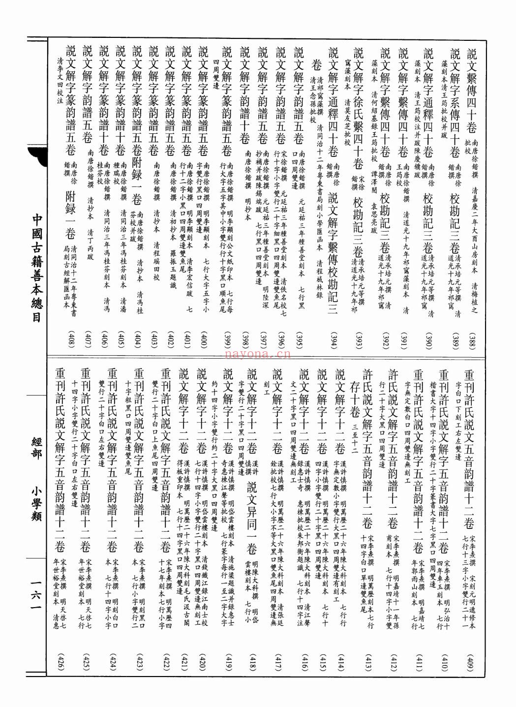 中国古籍善本总目