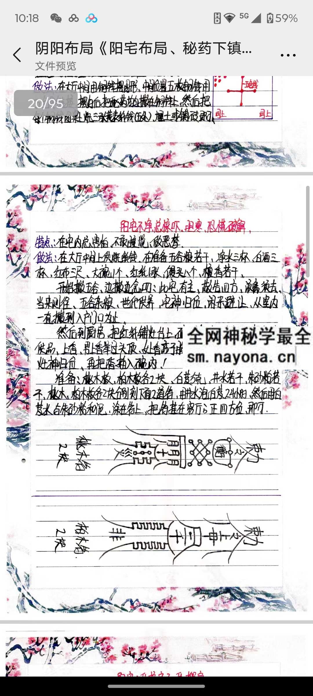 金九局古法破解 阴阳布 秘药下镇破解 手稿95页 pdf