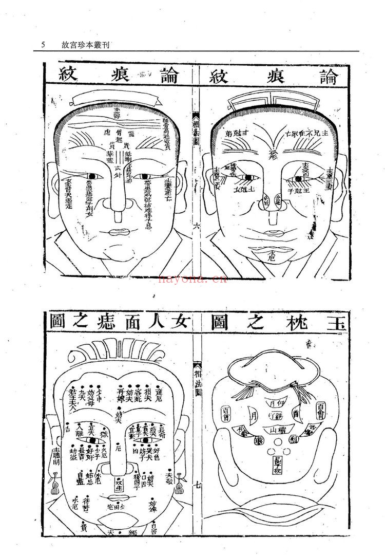 《新刊校正增释合并麻衣先生人相编》PDF电子书（480页）
