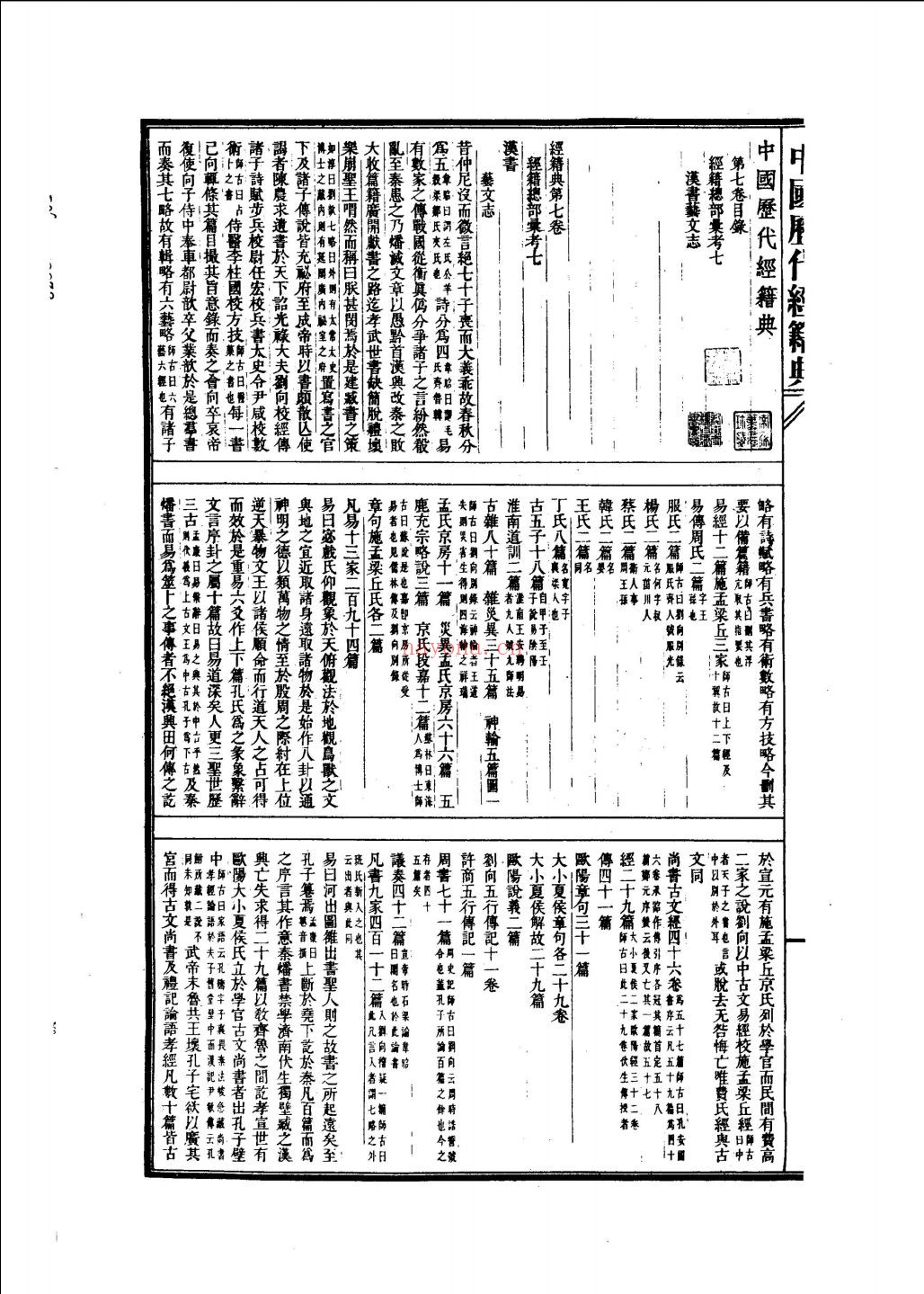 中国历代经籍典