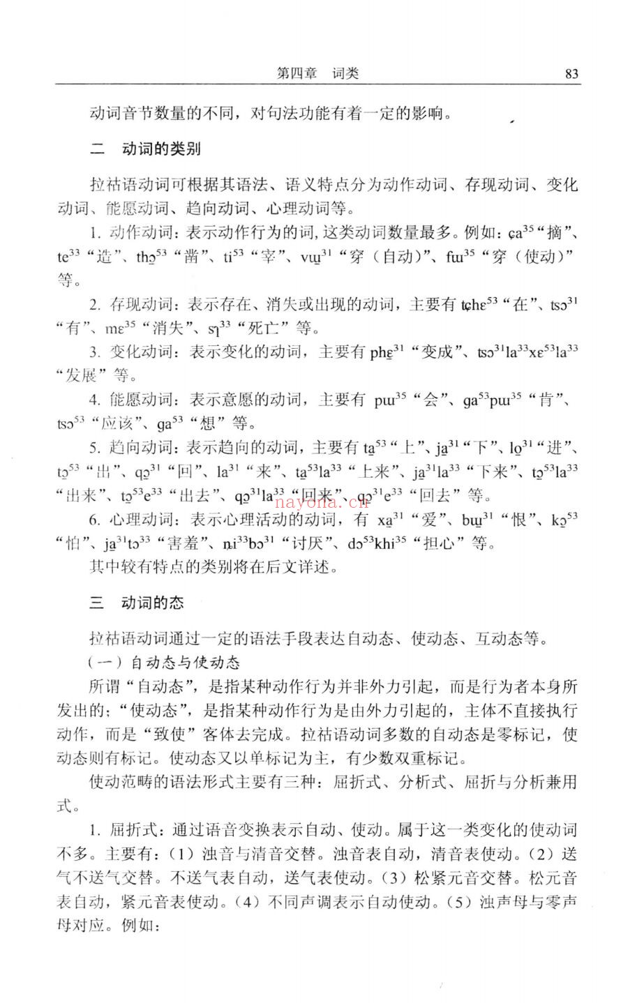 中国少数民族语言参考语法研究系列丛书