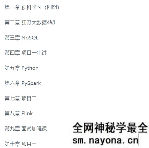 【JAVA】某马-狂野大数据四期|2022年|价值14980|课件齐全|冲击年薪百万|完结无秘