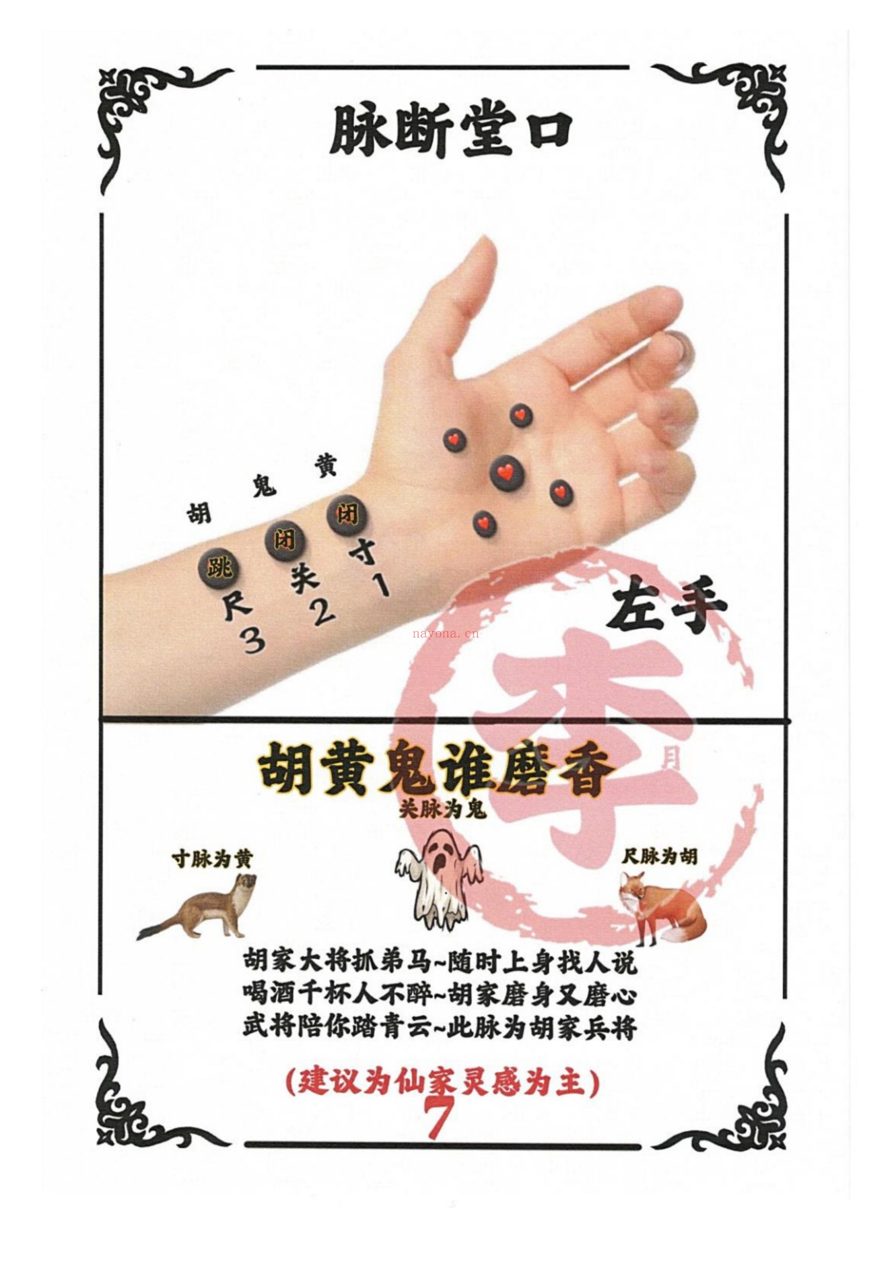 历代出马仙传承