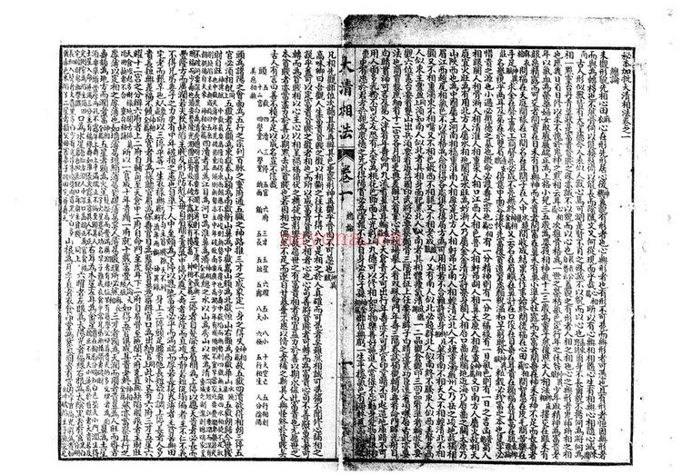 《大清相法》PDF电子书（65页）
