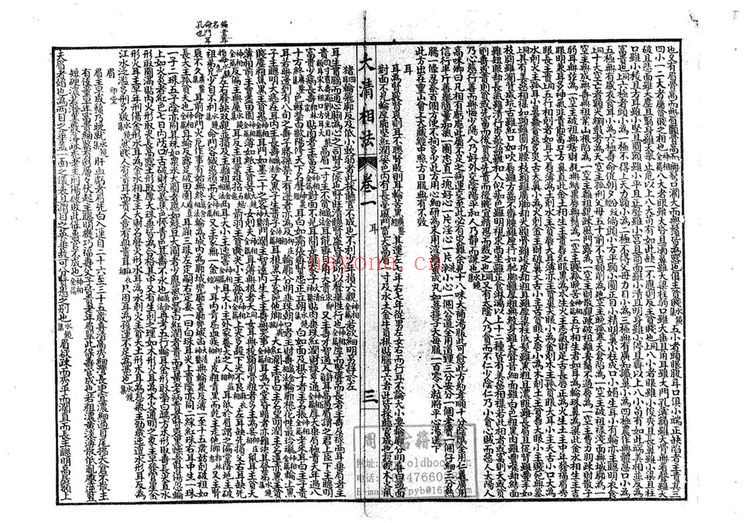 《大清相法》PDF电子书（65页）