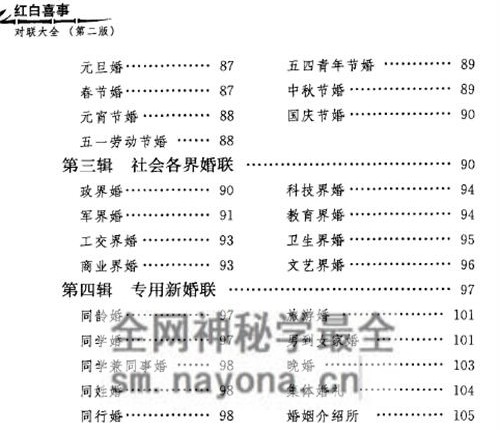 A2411红白喜事对联大全-现代-PDF电子书377页