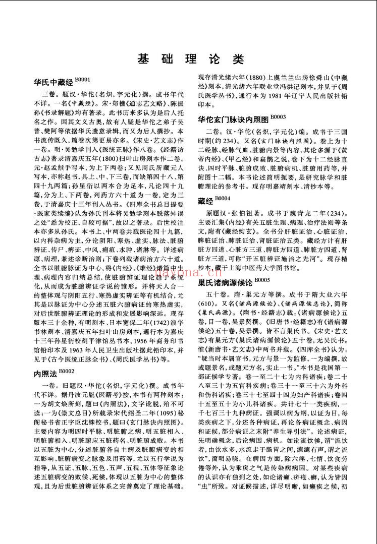 中国医籍大辞典