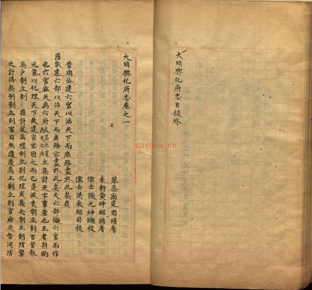 世界数字图书馆藏珍稀汉文古籍(部分)