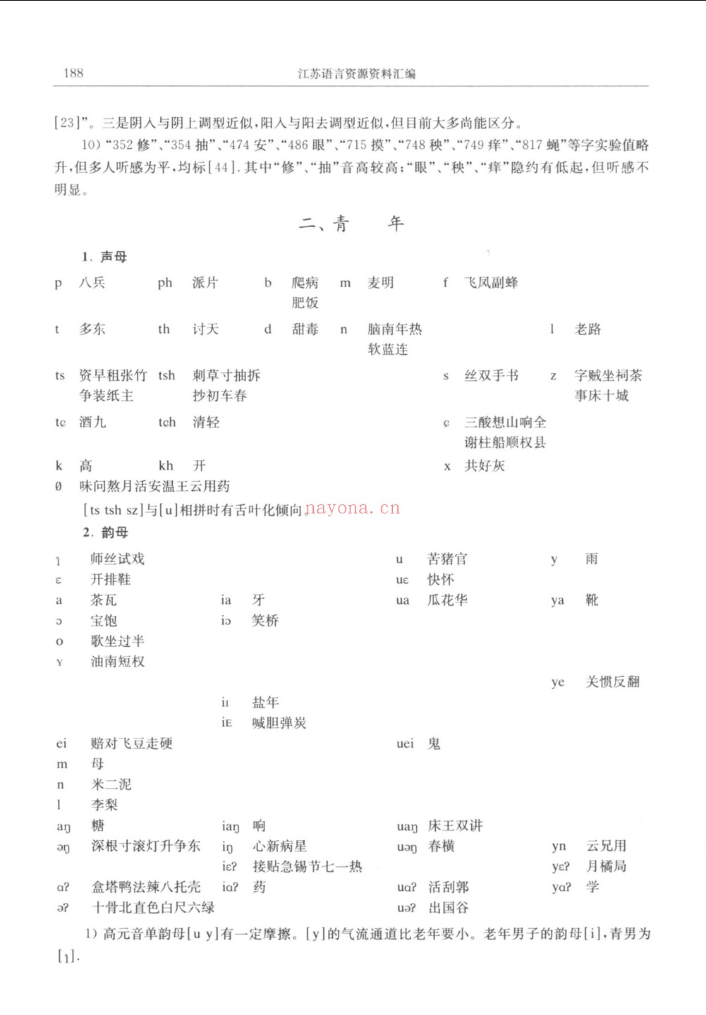 江苏语言资源资料汇编