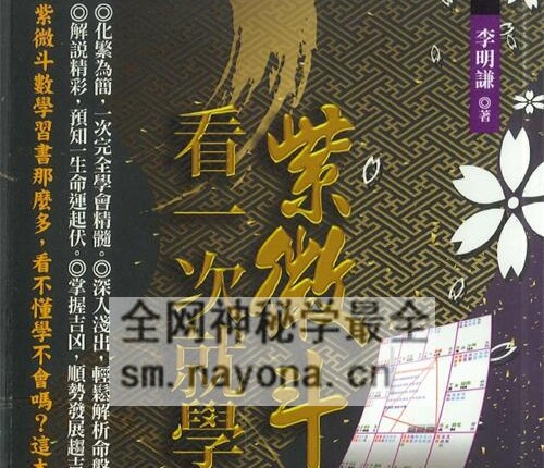 F248《紫微斗数看一次就学会》李明谦 PDF电子书426页