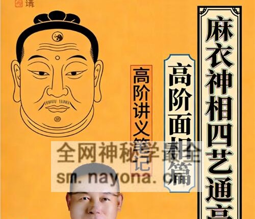 C394贾继茂盛-麻衣神相-1《四艺通玄高阶面相篇、高阶讲义、笔记》PDF电子书444页