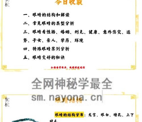 C394贾继茂盛-麻衣神相-1《四艺通玄高阶面相篇、高阶讲义、笔记》PDF电子书444页