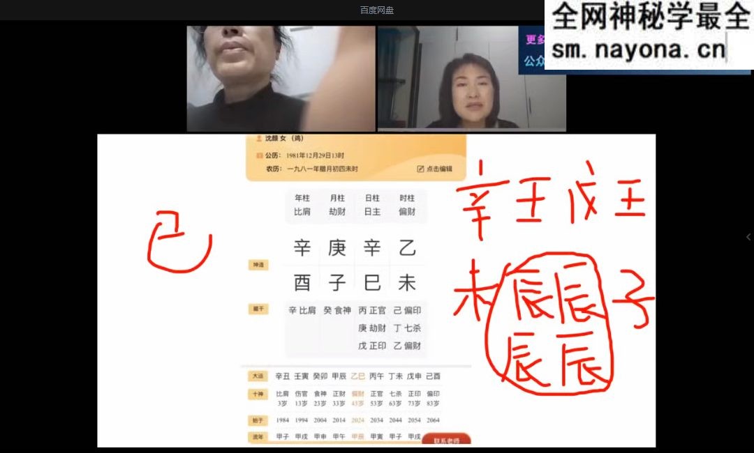 孟凌《四柱八字》课程视频22集
