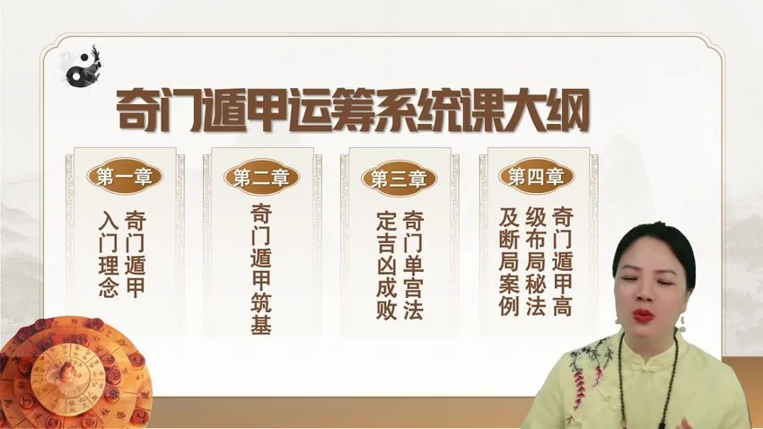 李易玲《奇门遁甲系统课》视频39集