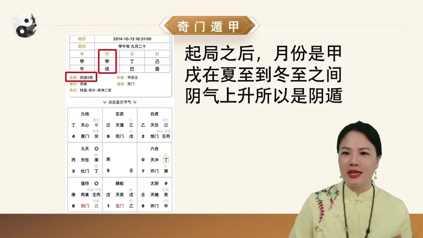 李易玲《奇门遁甲系统课》视频39集