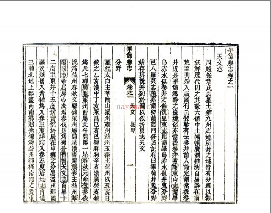 国家图书馆特色资源（方志丛书）贵州