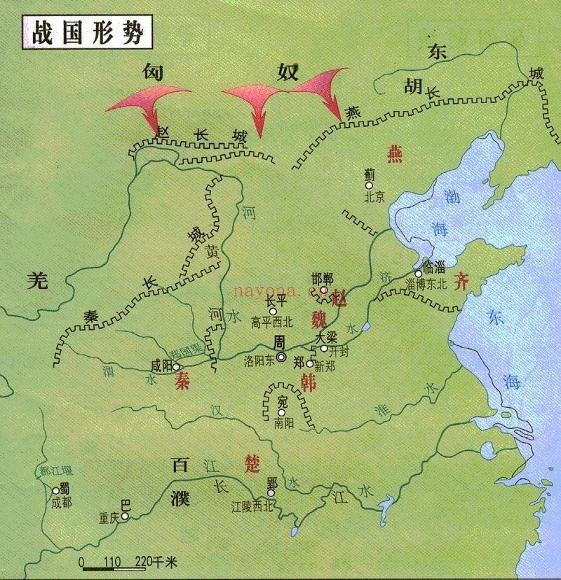中国历代疆域地图