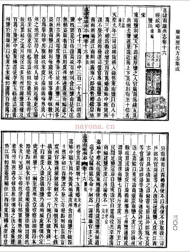 广东历代方志集成 南雄府部