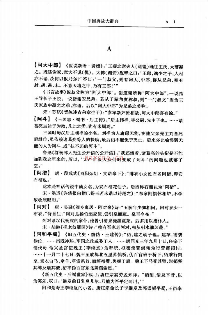 中国典故大辞典