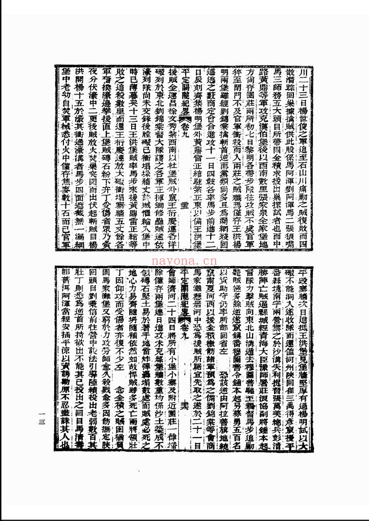 清朝治理新疆方略汇编
