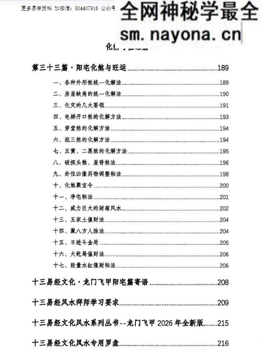 张旭-龙门飞甲《城市阳宅篇》 224页