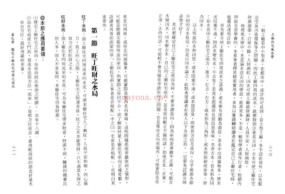 蔡明翰工厂住宅风水学189双页PDF 风水教程