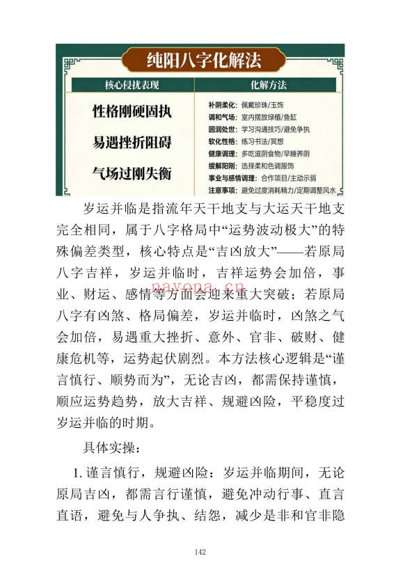 九龙道长八字化解50法270页PDF 八字化解