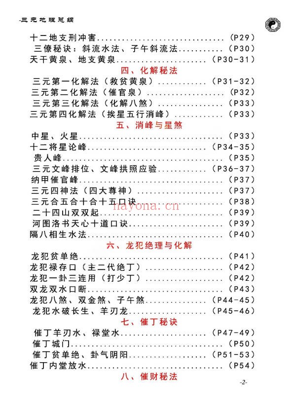 堪舆实战大全三元地理总纲283页PDF 风水教程