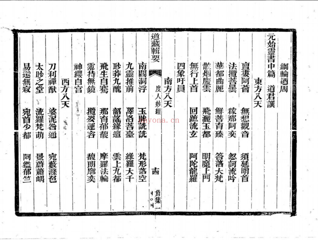 重刊道藏辑要