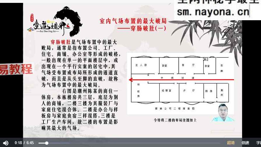 道阳宗钺《财运风水学》34集视频