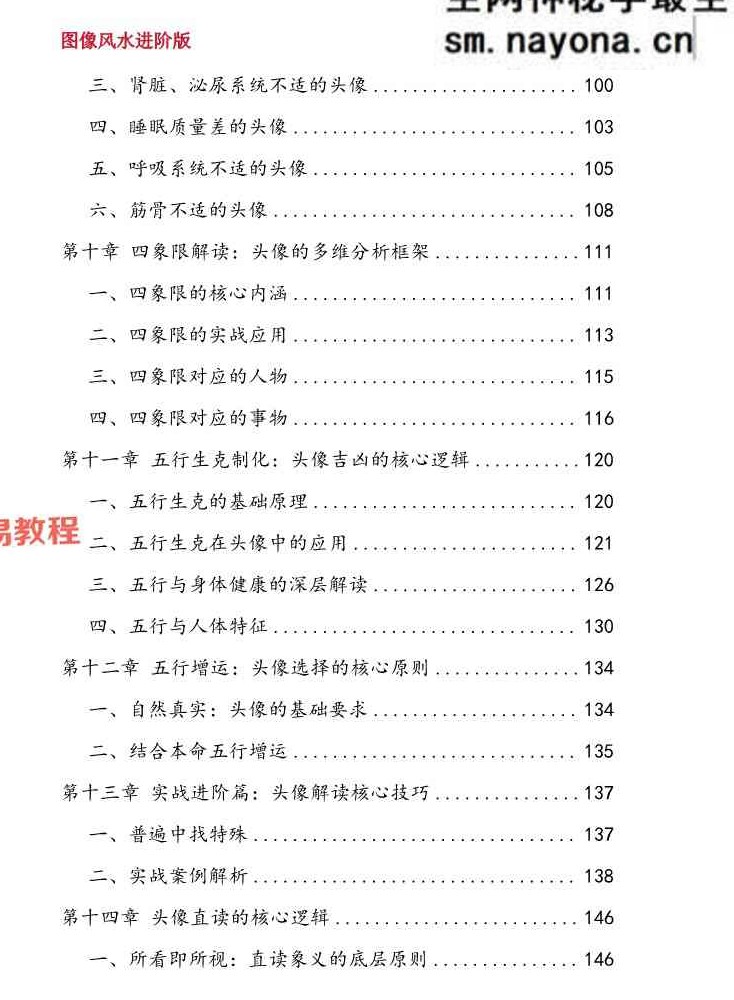 司天喜《微信头像》大师传承班【原版】.pdf 3套资料