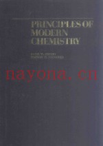 PRINCIPLES OF MODERN CHEMISTRY