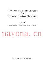 Ultrasonic Tansducers for Nondestructive Testing