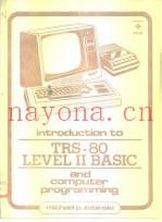introduction TRS-80 LEVEL ⅡBASIC and computer programming zabinski