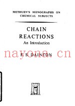 CHAIN REACTIONS An Introduction