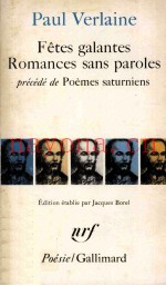 Fêtes galantes romances sans paroles