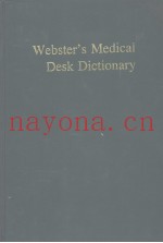 Webster's Medical Desk Dictionary