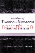 Handbook of transport geography and spatial systems