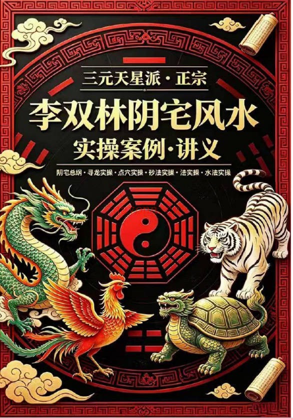 李双林阴宅风水实操案例讲义192页PDF 阴宅教程