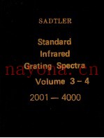 Standard Infrared Grating Spectra Volume 3-4