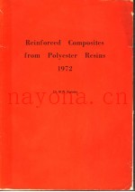 REINFORCED COMPOSITES FROM POLYESTER RESINS 1972