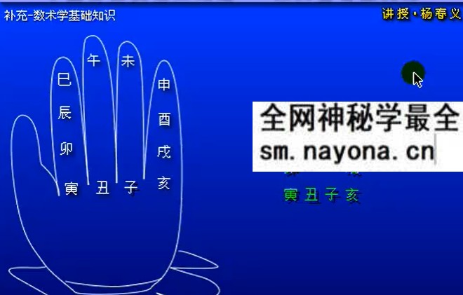 杨春义大六壬初级入门班9集
