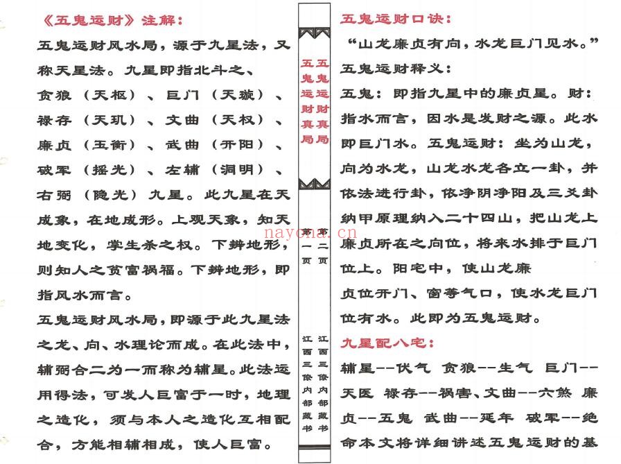 《五鬼运财》24页双页版 堪舆阳宅 第2张