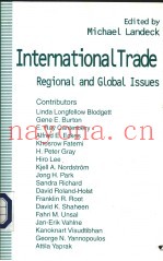 International Trade:Regional and Global Issues