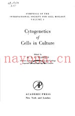 CYTOGENETICS OF CELLS IN CULTURE  VOLUME 3