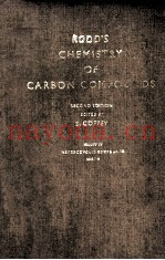 RODD'S CHEMISTRY OF CARBON COMPOUNDS SECOND EDITION VOLUME IV PART H